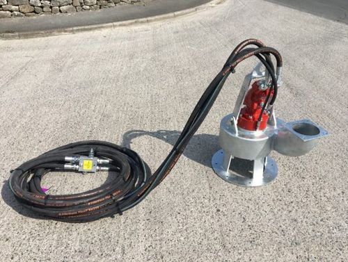 Hydraulically-operated pump - Cobra - Storth Ltd. - slurry / submersible / impeller