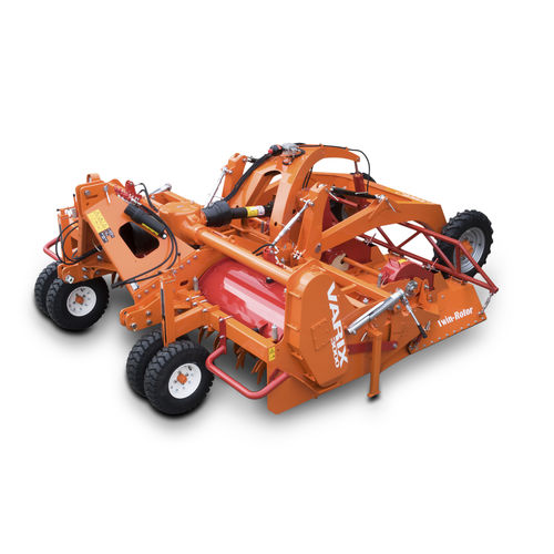 4-row bed former - VARIX 3000 TWINROTOR - Struik Wieringermeer B.V. / Export B.V. - carrot / with roller / rigid