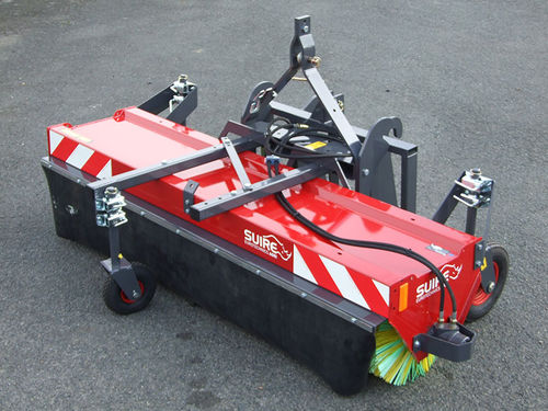 Mounted sweeper - PRONET - SUIRE EUROTECHNICS AGRI - for barns / aligning
