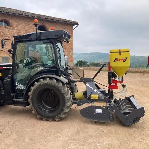 Tine harrow - HRV series - SULKY-BUREL S.A.S - with roller