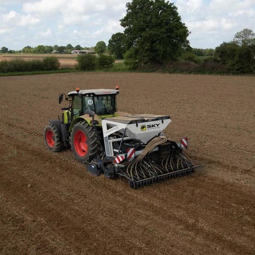 Pneumatic seed drill - PROGRESS M - SULKY-BUREL S.A.S - disc / coulter / 24-row