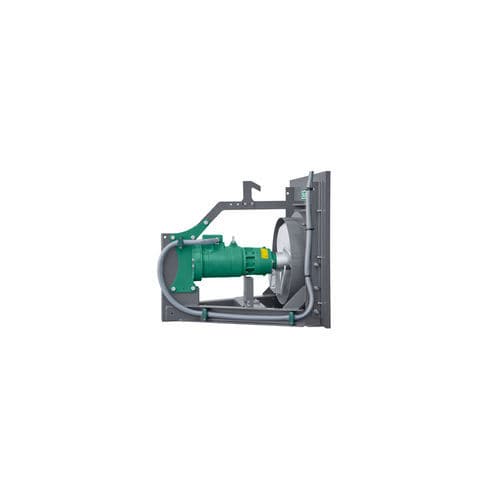 Horizontal agitator - OPTIMIX STATIONARY - SUMA Rührtechnik - submersible / stainless steel / electrically-powered