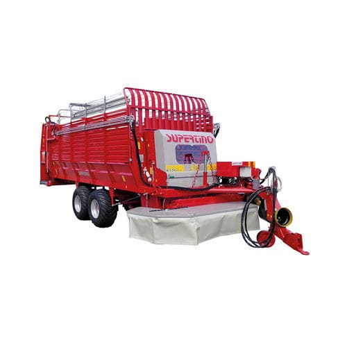 Loader wagon - CA MEGA - SUPERTINO SRL - 2-axle / silage / with pneumatic braking