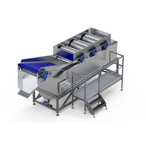 Rotary drum fruit and vegetable washer - Sweere Agricultural Equipment