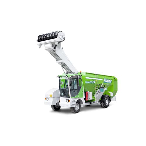Horizontal mixer - MTS-20 ,MTS-25 - TATOMA - self-propelled / single-auger / with silage block cutter