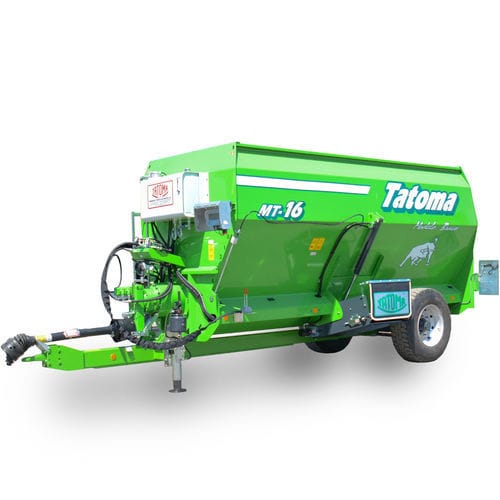 Horizontal mixer - MT-7, MT-10,MT-13 - TATOMA - towed / single-auger