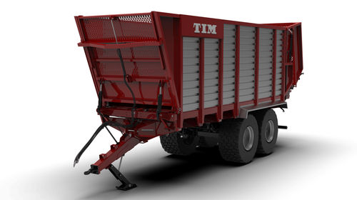 Dump trailer - GSV series - THYREGOD A/S - mounted / silage / 10 t ... 20 t