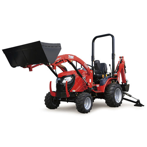 Low-profile tractor - TS23/TS25 - TONG Yang Moolsan Co., Ltd. - mechanical transmission / 3-cylinder / with ROPS