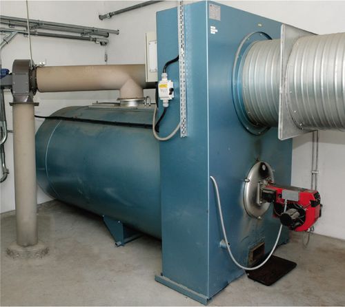 Oil-fired hot air generator - HAGA series - TORNUM AB - for grain storage
