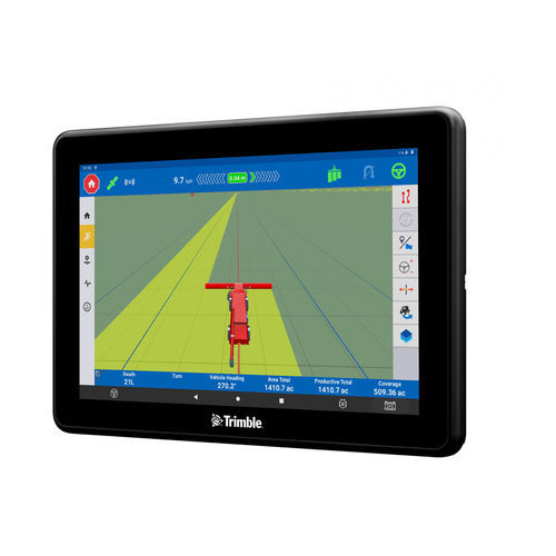 On-board crop input controller - GFX-1060™ - Trimble Agriculture - with touchscreen / for tractors / ISOBUS