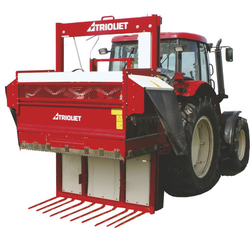 Feeding silage cutter - Turbofeeder - Trioliet B.V. - mounted
