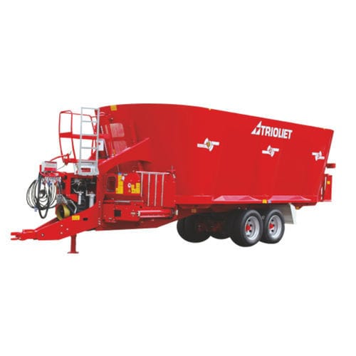 Vertical mixing wagon Solomix 3 VLX Trioliet B.V. towed / front