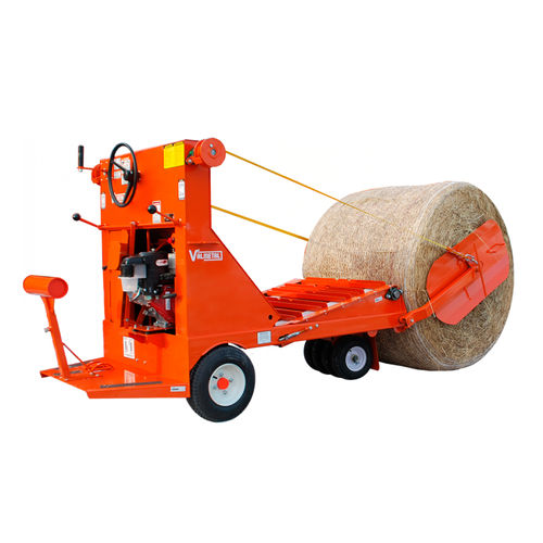 Self-propelled bale unroller - Valmetal - bedding / round