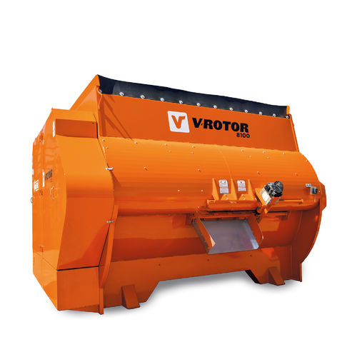 Horizontal mixer - V-ROTOR - Valmetal - stationary / single-auger / with weighing system