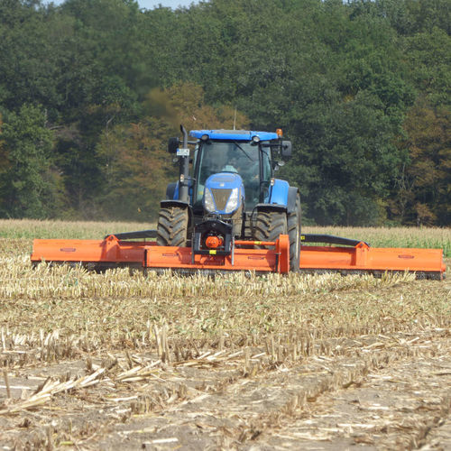 Side mower for online tractor