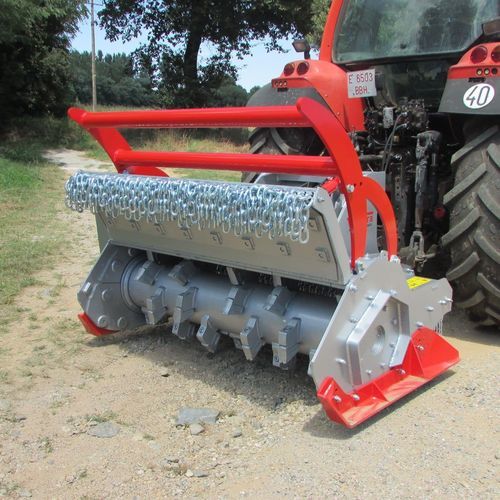 Mounted mulcher - TPV - TÍBER series - VENTURA Maquinas Forestales S.L. - hammer / 22 hammers / 26 hammers