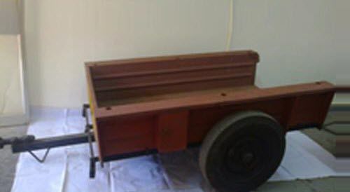 Tipping trailer - VST Tillers Tractors Ltd. - single-axle / agricultural / 0 t...10 t