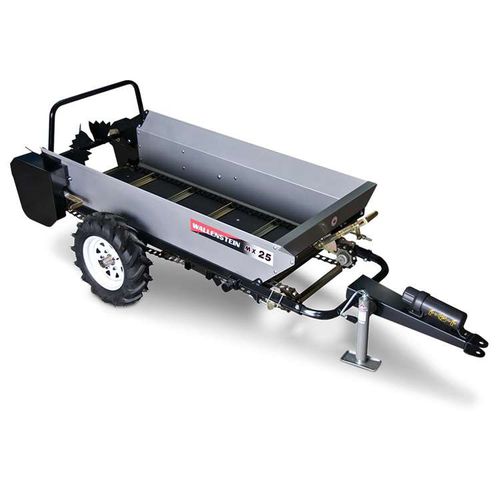 Towed manure spreader - MX25  - Wallenstein Europe - horizontals beaters / single-axle