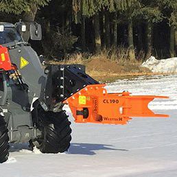 Forestry log grapple - WOODCRACKER CL190 - Westtech Maschinenbau GmbH - for loaders / with delimber