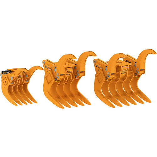 Agricultural log grapple - Woodcracker G series - Westtech Maschinenbau GmbH - for tractors / for mini excavators