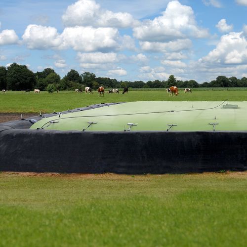 Silage protective cover - Ecobag  - Wiefferink BV - slurry / for manure / biogas