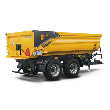 Dump trailer - PRC-2HP/W10 - WIELTON S.A. - tipping / 2-axle / agricultural