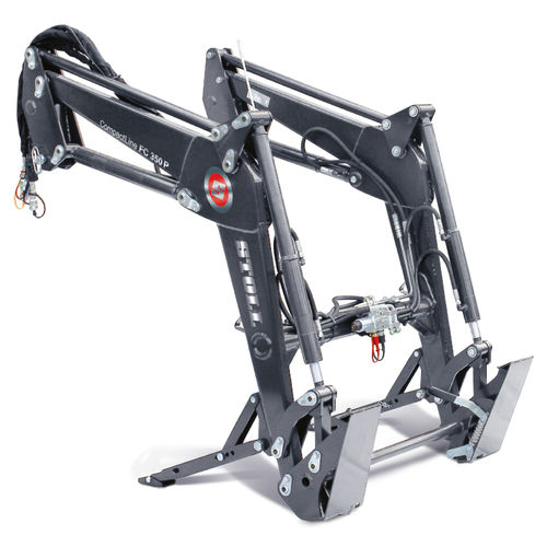 Self-leveling front loader - CompactLine FC - Wilhelm STOLL Maschinenfabrik GmbH - for compact tractors