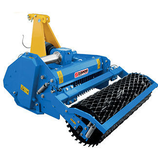 Stone burier with hydraulic adjustment - ZSE series - ZANON Srl - with roller / for tractors