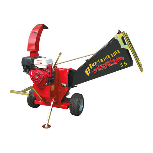 Wheeled wood chipper - BIO 8-B - ZANON Srl - gasoline engine / hydraulic supply