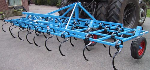 Mounted field cultivator - ZINGER Mechanisatie BV - ZIBO Holland - 3-point hitch / folding / spring tine