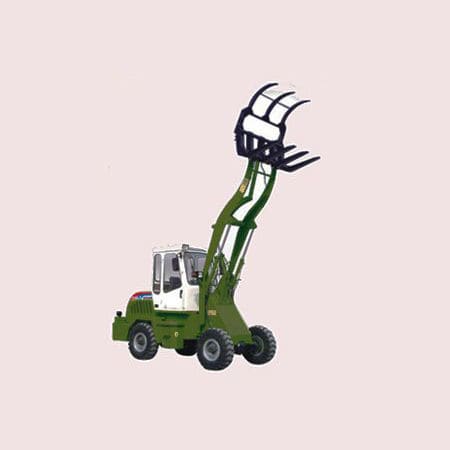 Loader with cab - ZLG12 - Zoomlion Heavy Machinery Co., Ltd. - compact / articulated