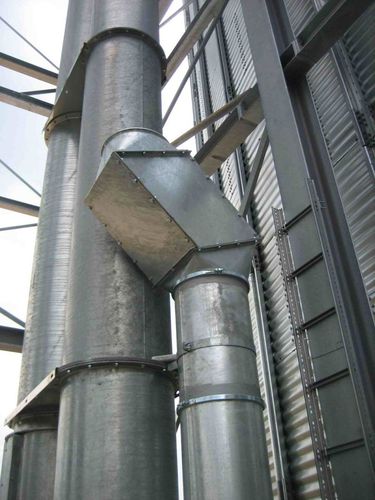 Rigid hose - Zuther GmbH - for silo