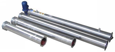 Silo sweep auger - PS220 series - "BIN" Sp. z o.o. - tubular / stationary