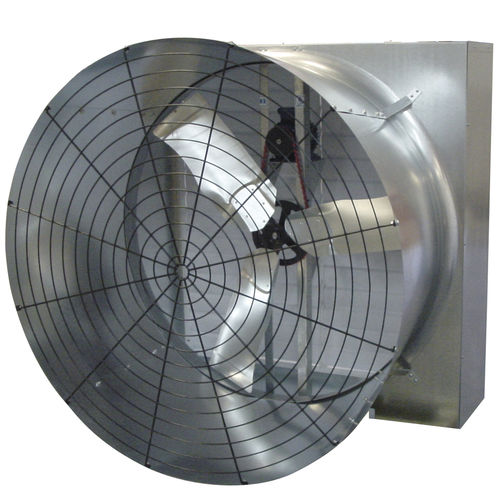 Farm building fan - Grower - Abbi-Aerotech B.V. - for air circulation / wall-mounted / propeller