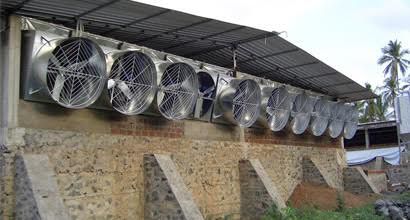 Farm building fan - World - Abbi-Aerotech B.V. - for air circulation / wall-mounted / propeller