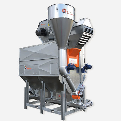 Grain precleaner T series Big Dutchman drum