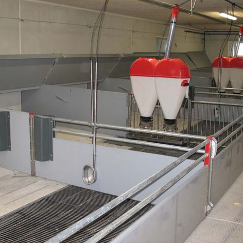 Livestock partition - CLEAN-O-FLEX  - ACO Funki A/S - for pigs / plastic / metal