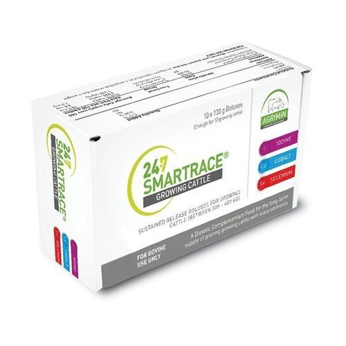 Nutrition bolus - 24&middot;7 SMARTRACE&reg; - Agrimin Ltd. - cattle / calf health / immune support