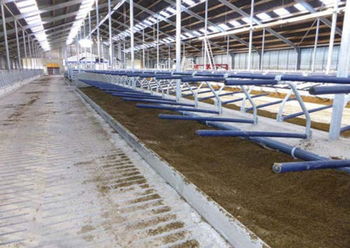 Optimal cluster alignment cow positioning device - AGRIPROM