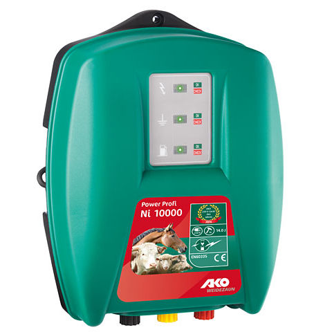 Plug-in fence energizer - Profi Ni 10000 - AKO-Agrartechnik GmbH & Co. KG
