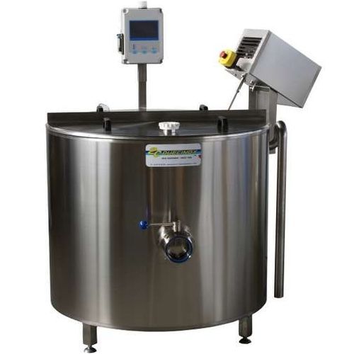 Milk pasteurizer - DUE CI INOX - with heater / with agitation / with cooling