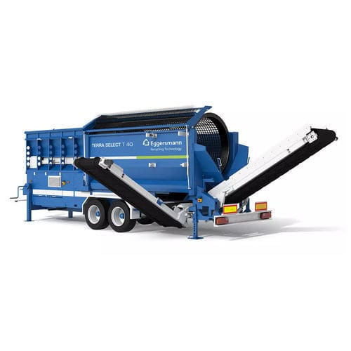 Drum screen - TERRA SELECT T 40 - Eggersmann Recycling Technology