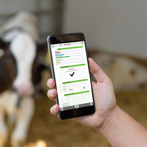 Management mobile app CalfApp GO FörsterTechnik GmbH data