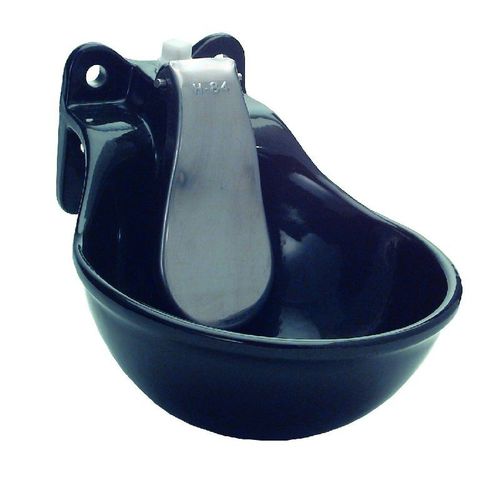 Cattle waterer - H84 - Fritz Göbel GmbH & Co. KG - bowl / cast iron / wall-mounted