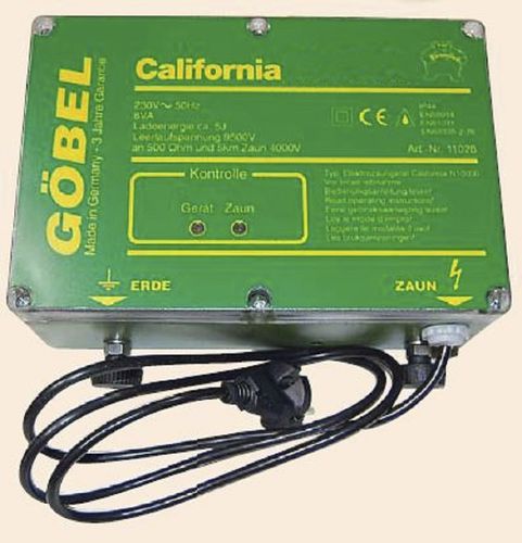 Plug-in fence energizer - California N 10000  - Fritz Göbel GmbH & Co. KG