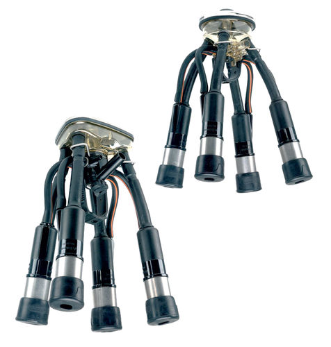 Cattle milking cluster - Full-Laval Ltd. - 4 teat cups