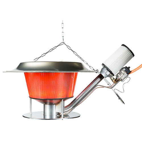 Ceilingmounted infrared heater G Series Gasolec B.V. gas