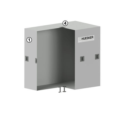 Biogas tank - Cogatec® - HUESKER Synthetic GmbH - square / storage