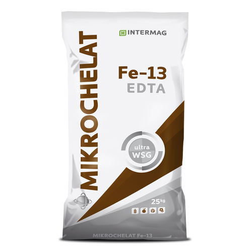 Organic fertilizer - MIKROCHELAT Fe-13 - INTERMAG Sp. z o.o. - with trace elements / rich in iron / granular