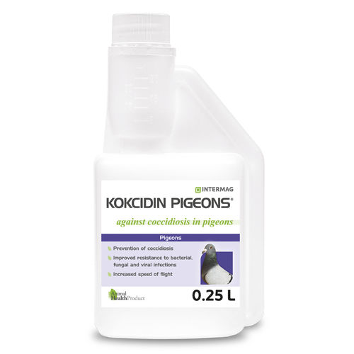 Anticoccidial feed additive - KOKCIDIN PIGEONS - INTERMAG Sp. z o.o. - poultry / liquid